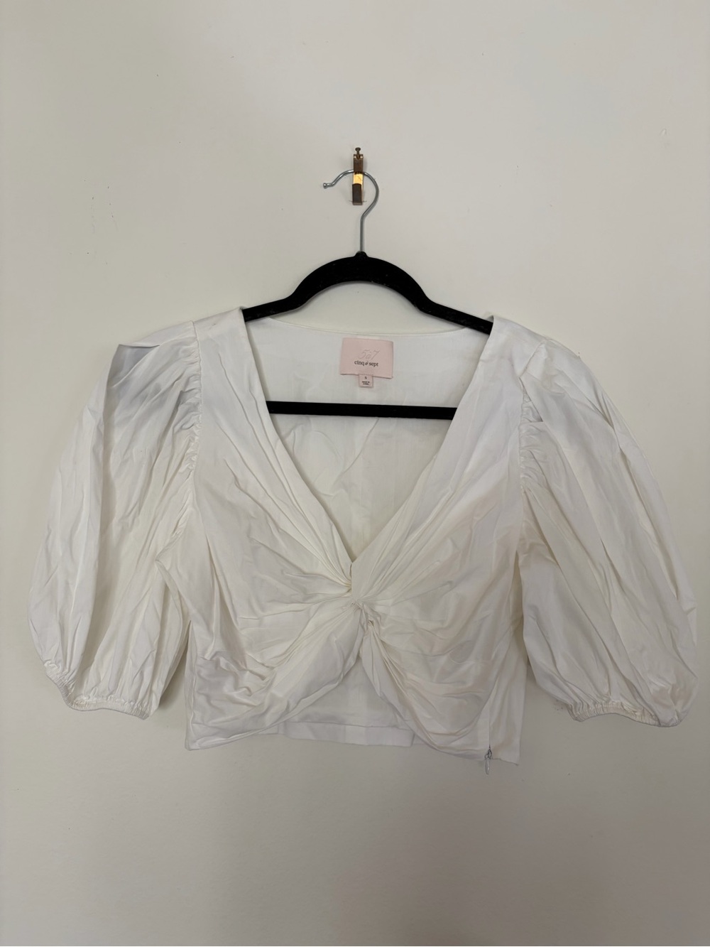 Cinq á Sept Vada puff sleeve top